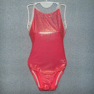 Gilling Pink Rhinestone Leotard 18
